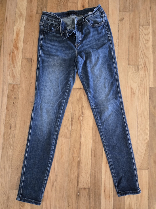 Flying Monkey Denim - Flying Monkey Women's Skinny Jeans in Dark Blue Wash
